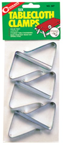 Coghlan's 527 Table Cloth Clamps (Set of 6)