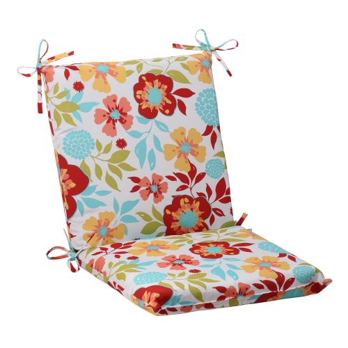 Pillow Perfect Indoor/Outdoor Maya Squared Chair Cushion, Multi
